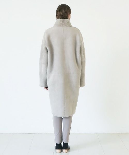 【極美品】KristenseN Du Nord☆アンゴラニットコート☆ KristenseN DU NORD クリステンセンドゥノルド MOUTON COAT [02 chalk]