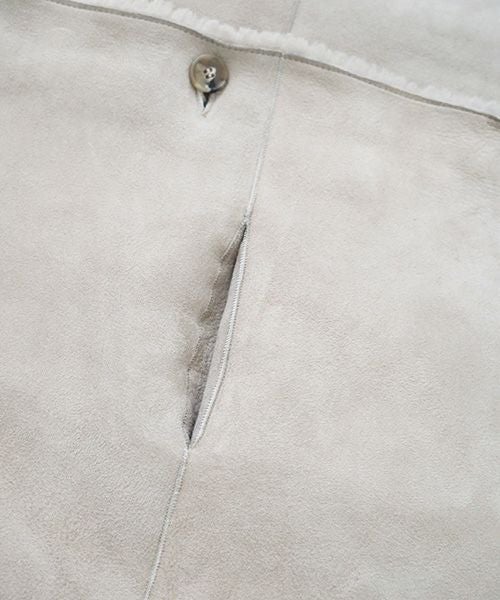 KristenseN DU NORD  ｸﾘｽﾃﾝｾﾝ ﾄﾞｩ ﾉﾙﾄ MOUTON COAT [221-12434/F-301 02 chalk] KristenseN DU NORD店舗 KristenseN DU NORD通販 KristenseN DU NORD公式