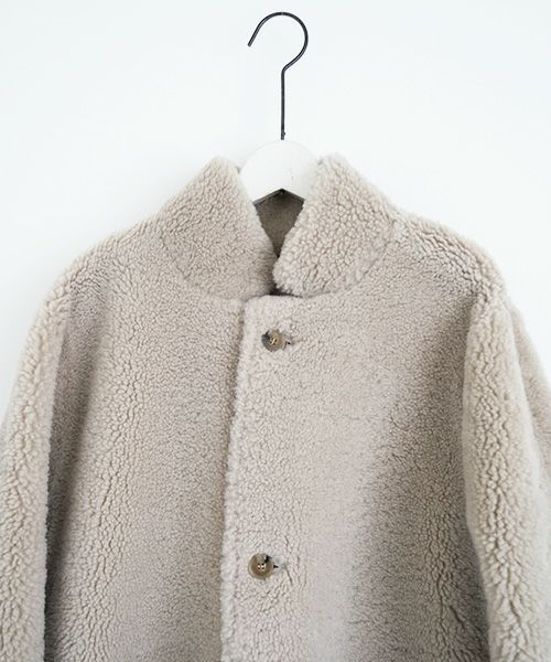 【極美品】KristenseN Du Nord☆アンゴラニットコート☆ KristenseN DU NORD クリステンセンドゥノルド MOUTON COAT [02 chalk]