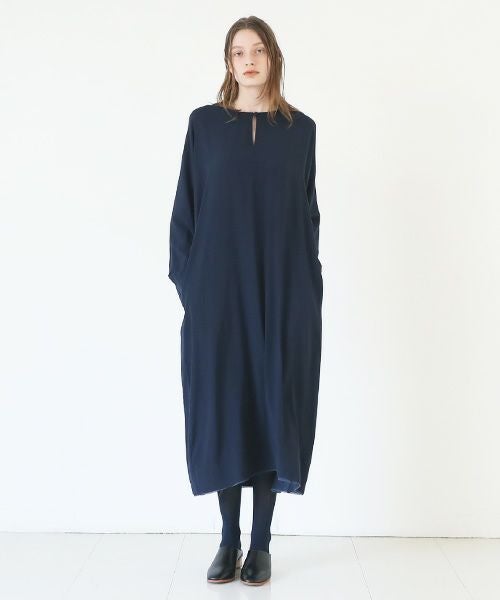 KristenseN DU NORD クリステンセンドゥノルド DRESS [05 blue notte]