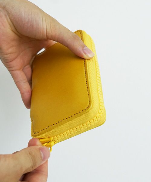 macromauro マクロマウロ.Kip Wallet R [yellow]_