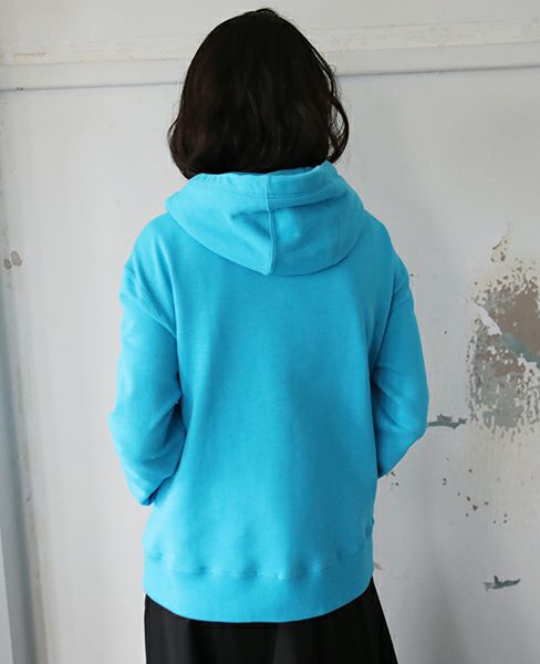 HATRA / ハトラ　モアレパーカー hatra ハトラ HOODY [BLUE]_