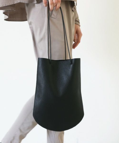_Fot.フォート.half circle tote [1303b/black]