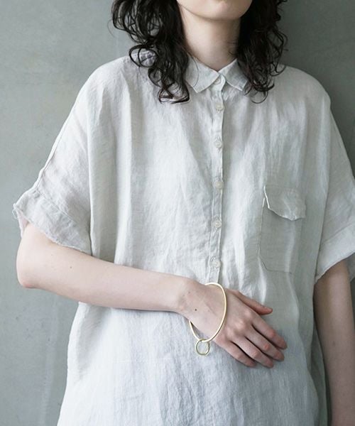 _Fot.フォート.round wire bangle _egg [1401a_b/brass]