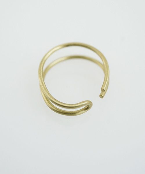 _Fot.フォート.round wire earring M_egg [1403a_cm/brass]