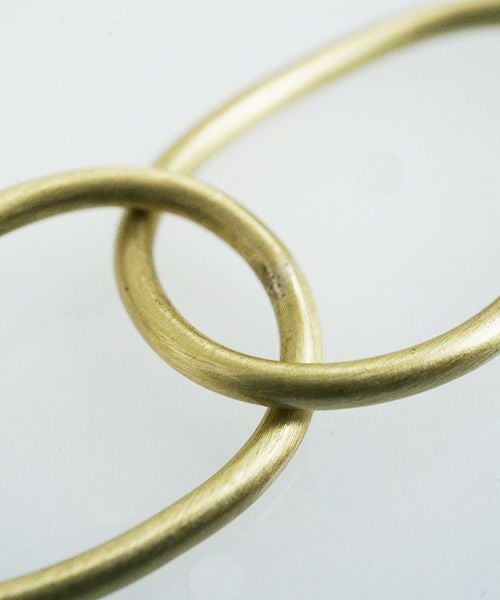 _Fot フォート round wire earring L_egg (Ear cuff) [1403a_cl/brass] _Fot 通販 _Fot 店舗 _Fot 公式