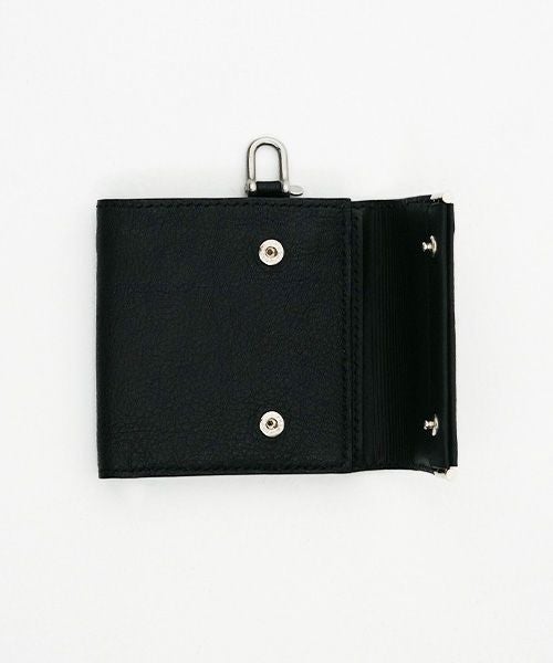 EDROBERTJUDSON.エドロバートジャドソン.shackle bifold wallet [B01XWL-65/05/black]