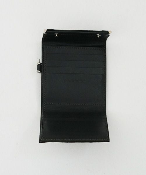 EDROBERTJUDSON.エドロバートジャドソン.shackle bifold wallet [B01XWL-65/05/black]