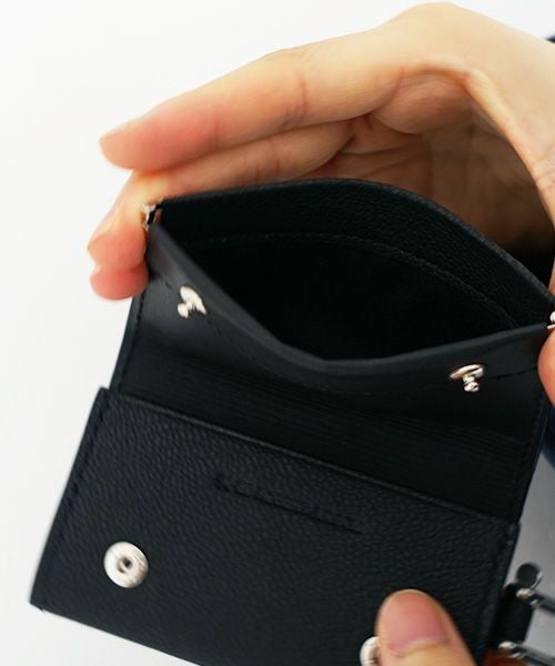 EDROBERTJUDSON.エドロバートジャドソン.shackle card & coin case [B01XCD-21/05/black]