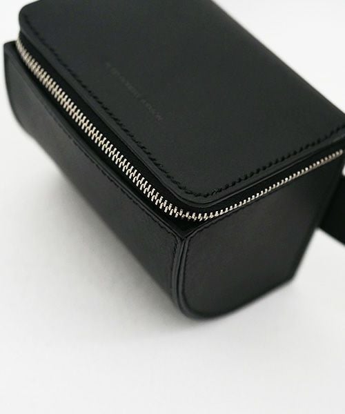 EDROBERTJUDSON.エドロバートジャドソン.box stitch belted wallet [BUCKS/B01XWL-69/05/black]