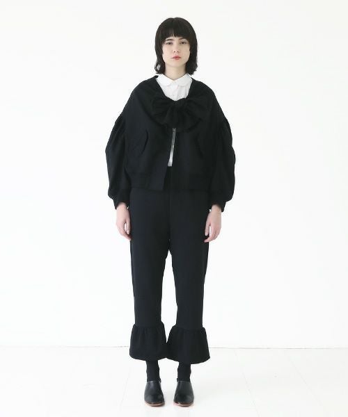 MIYAO ミヤオ PANTS[BLACK×BLACK]