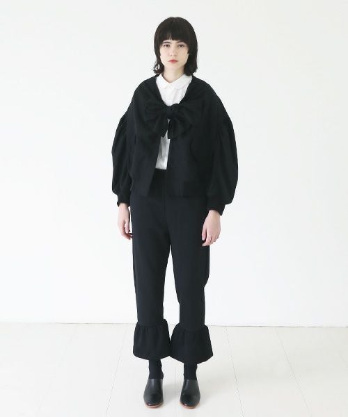 MIYAO.ミヤオ.PANTS[BLACK×BLACK]