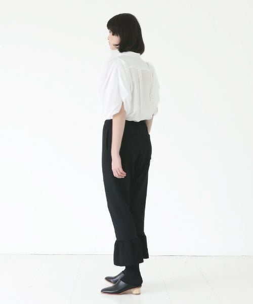 MIYAO ミヤオ PANTS[BLACK×BLACK]