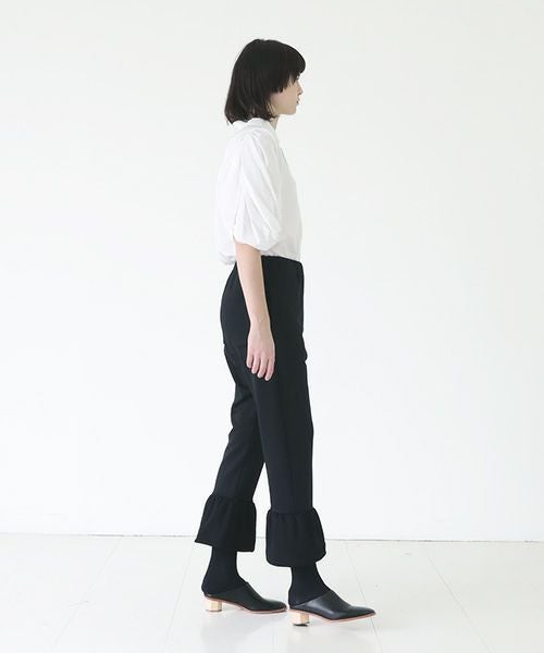 MIYAO ミヤオ PANTS[BLACK×BLACK]