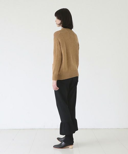 MIYAO.ミヤオ.SWEATER[CAMEL]