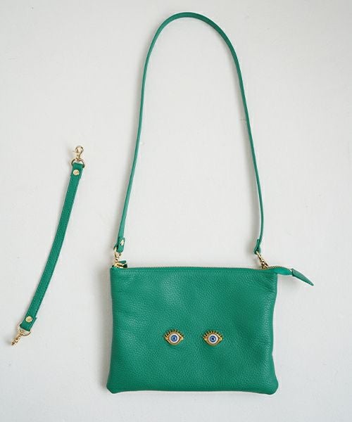 AHCAHCUM.あちゃちゅむ.お目目のバッグ[green]