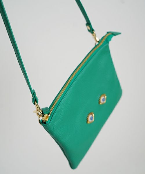 AHCAHCUM.あちゃちゅむ.お目目のバッグ[green]