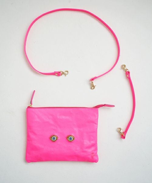 AHCAHCUM.あちゃちゅむ.お目目のバッグ[pink]