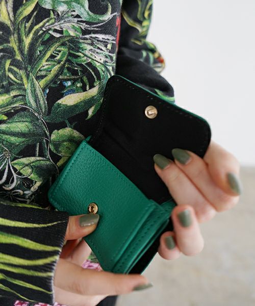 AHCAHCUM あちゃちゅむ お目目の財布 [green]