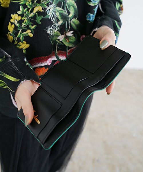 AHCAHCUM あちゃちゅむ お目目の財布 [green]