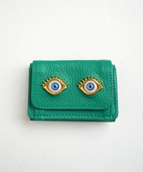 AHCAHCUM.あちゃちゅむ.お目目の財布 [green]