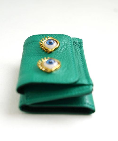 AHCAHCUM.あちゃちゅむ.お目目の財布 [green]