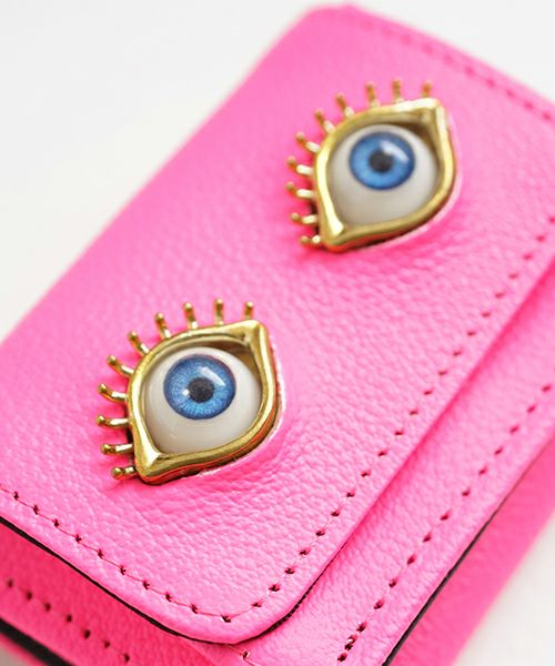 AHCAHCUM あちゃちゅむ お目目の財布 [pink]