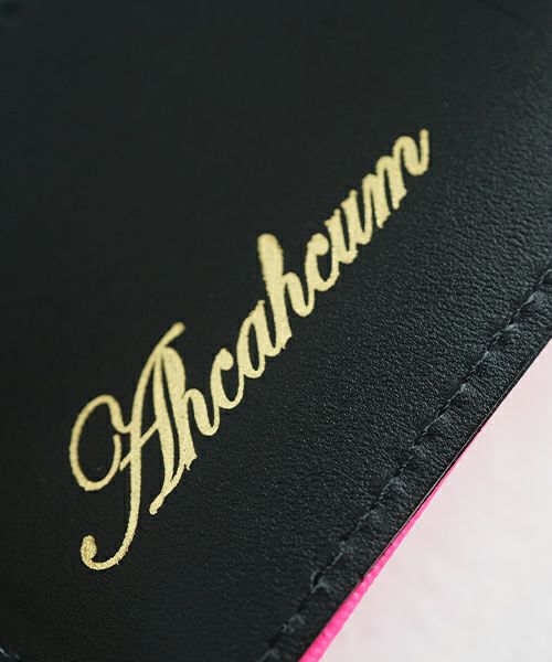 AHCAHCUM あちゃちゅむ お目目の財布 [pink]