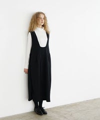 Mochi / home&miles.モチ / ホーム＆マイルズ.sweat jumper skirt [black]