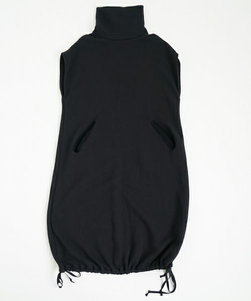 Mochi / home&miles.モチ / ホーム＆マイルズ.turtle neck one piece [black]