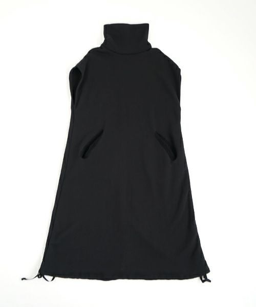 Mochi / home&miles.モチ / ホーム＆マイルズ.turtle neck one piece [black]