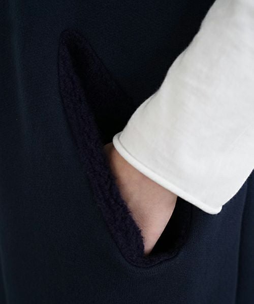 Mochi / home&miles.モチ / ホーム＆マイルズ.turtle neck one piece [navy]