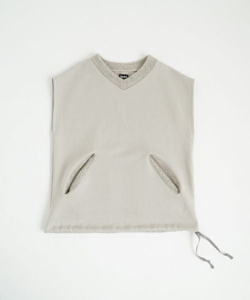 Mochi / home&miles.モチ / ホーム＆マイルズ.v-neck vest [greige]