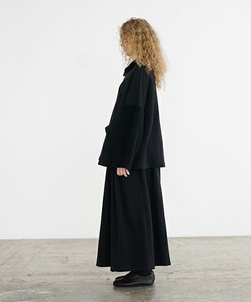 Mochi / home&miles.モチ / ホーム＆マイルズ.zip up cardigan [black]