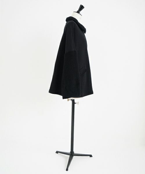 Mochi / home&miles.モチ / ホーム＆マイルズ.zip up cardigan [black]