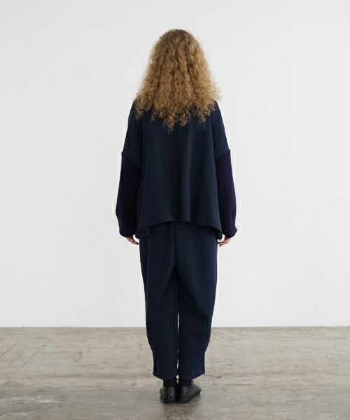 Mochi / home&miles.モチ / ホーム＆マイルズ.zip up cardigan [navy]