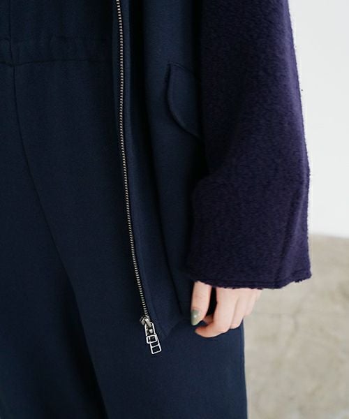 Mochi / home&miles.モチ / ホーム＆マイルズ.zip up cardigan [navy]