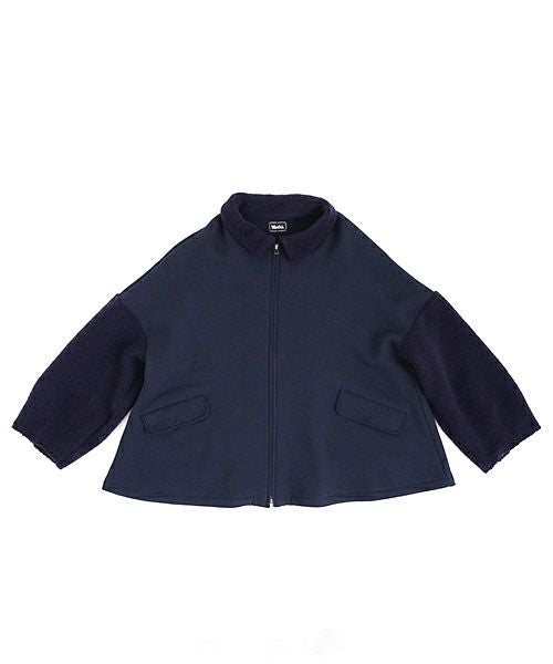 Mochi / home&miles.モチ / ホーム＆マイルズ.zip up cardigan [navy]