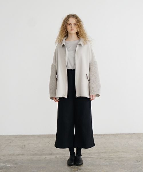 Mochi / home&miles.モチ / ホーム＆マイルズ.zip up cardigan [greige]