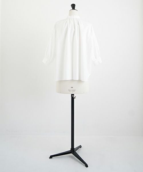 Mochi.モチ.gather blouse [finx cotton]