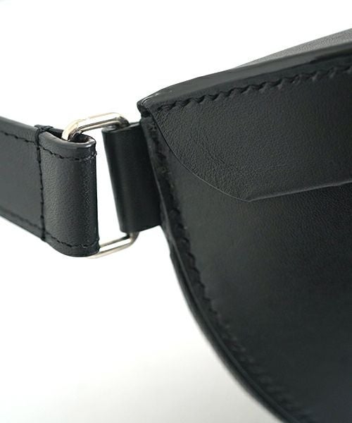 EDROBERTJUDSON.エドロバートジャドソン.box stitch waist pouch [B01XBG-173/05/black]