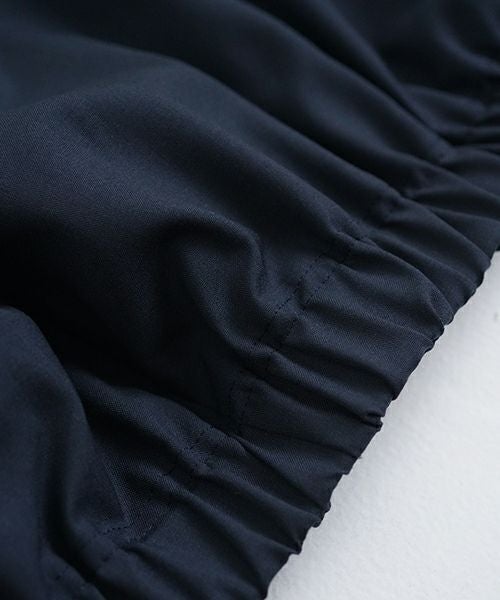 VU ヴウ balloon shirt [DEEP BLUE］バルーンシャツ vu-s24-s01