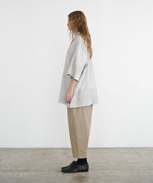 VU ヴウ geometric dolman shirt  [ash×gray］幾何学ドルマンシャツ vu-s24-s02