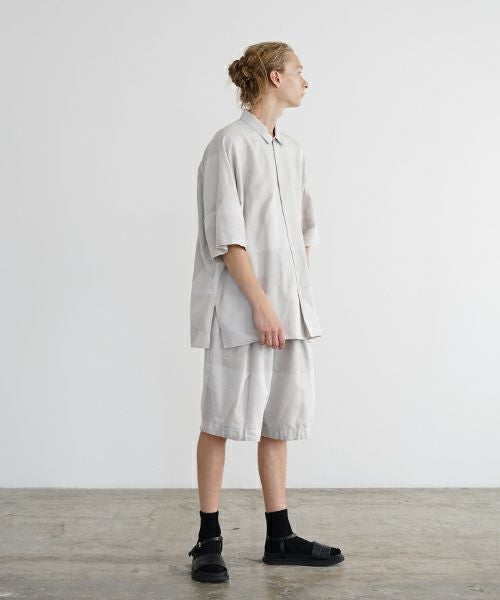 VU ヴウ geometric dolman shirt  [ash×gray］幾何学ドルマンシャツ vu-s24-s02