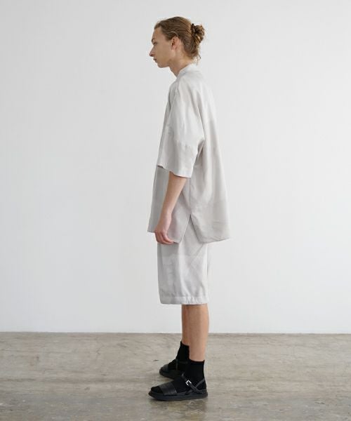 VU ヴウ geometric dolman shirt  [ash×gray］幾何学ドルマンシャツ vu-s24-s02