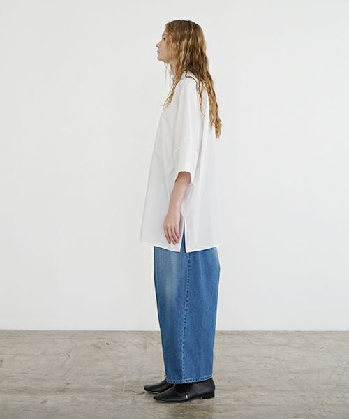 VU ヴウ stand collar dolman shirt  [OFF WHITE］スタンドカラードルマンシャツ vu-s24-s06