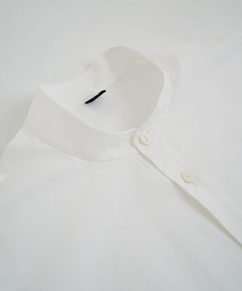 VU ヴウ stand collar dolman shirt  [OFF WHITE］スタンドカラードルマンシャツ vu-s24-s06