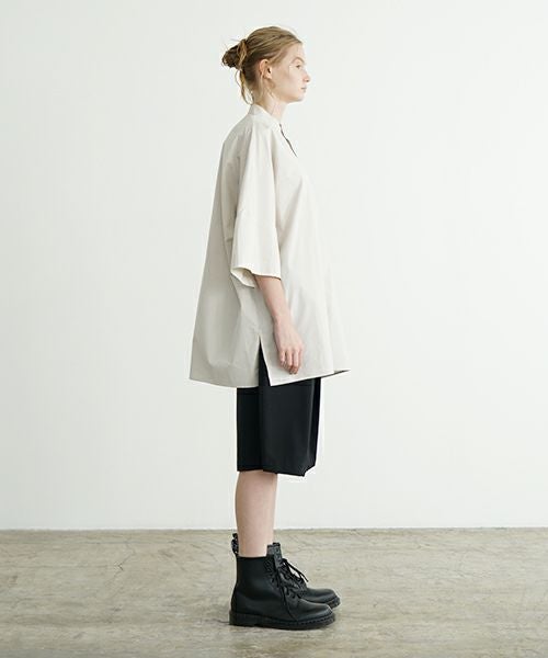 VU ヴウ stand collar dolman shirt  [OFF BEIGE］スタンドカラードルマンシャツ vu-s24-s06