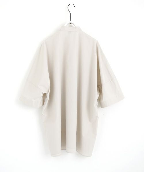 VU ヴウ stand collar dolman shirt  [OFF BEIGE］スタンドカラードルマンシャツ vu-s24-s06