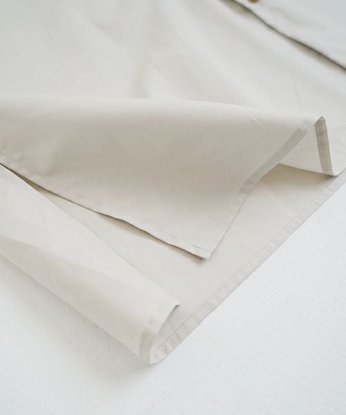 VU ヴウ stand collar dolman shirt  [OFF BEIGE］スタンドカラードルマンシャツ vu-s24-s06